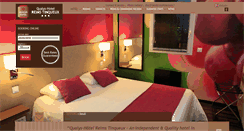 Desktop Screenshot of hotel-reims-tinqueux.com